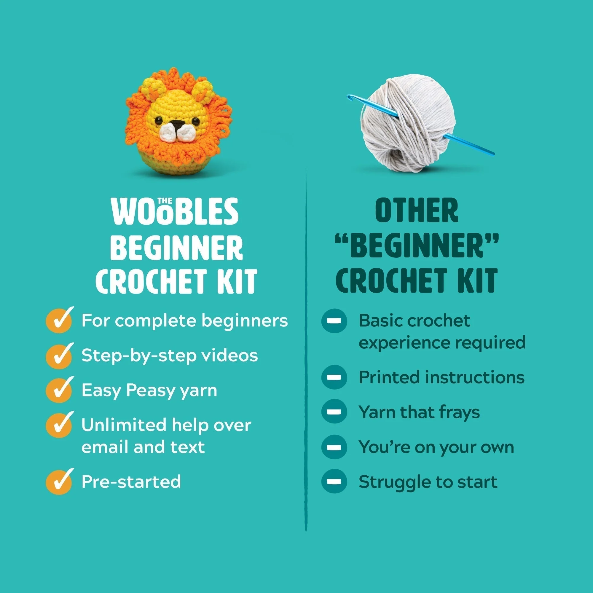 Luna the Bat Crochet Kit - Image 6